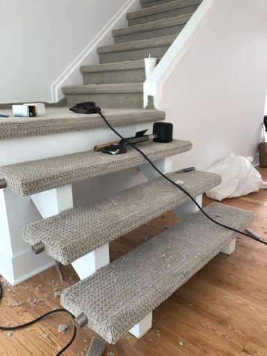 Wrapped Open steps to hollywood steps